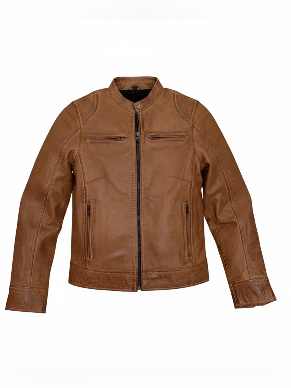 Dodge 💯 leather moto jacket